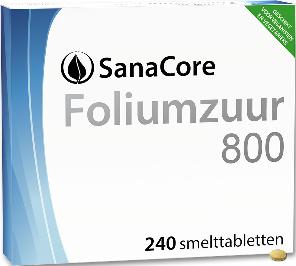 SanaCore Foliumzuur  800 - 240