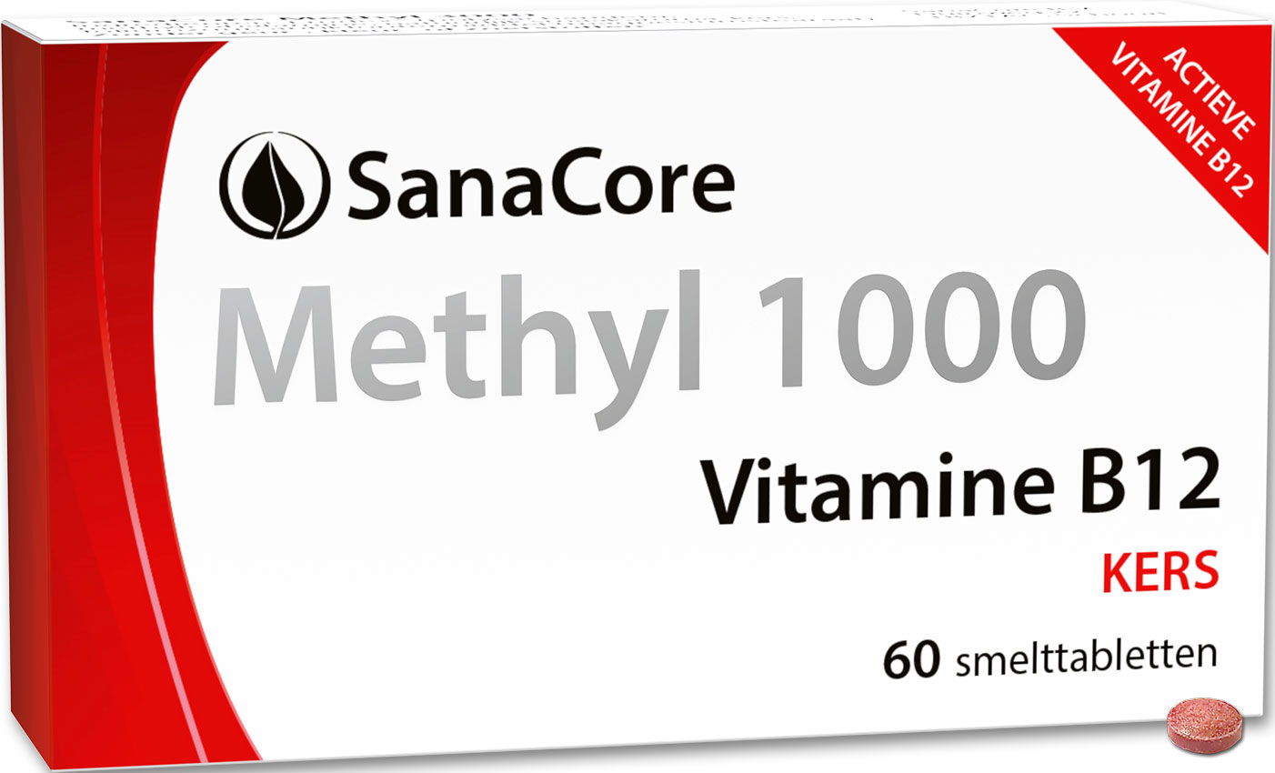 SanaCore Methyl 1000 ZONDER FOLIUMZUUR